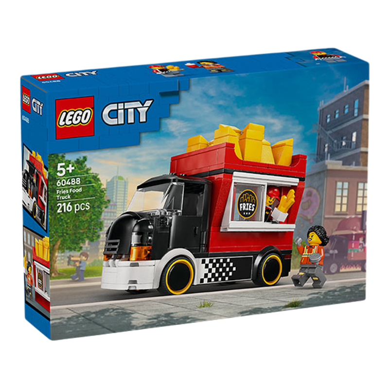 LEGO乐高60488城市系列薯条餐车