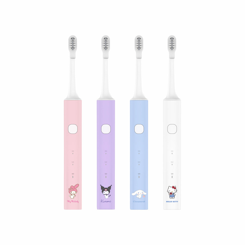 三丽鸥软毛深度清洁电动牙刷
