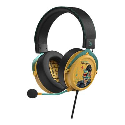 双飞燕野蛮部落M595游戏头戴耳机