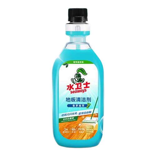 水卫士地板清洁剂拖扫地机清洁液瓷砖木地板清洗剂除菌拖地家用
