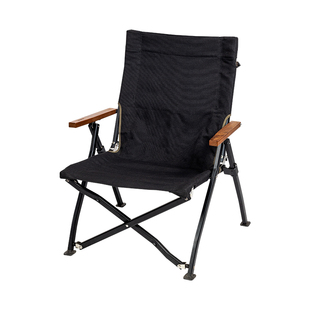 OnwaySports黑玲珑海狗椅户外折叠椅靠背露营野营铝合金超轻便携