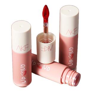 AKF唇泥m20裸色系口红伪素颜低饱和唇釉丝绒雾面哑光显白蜜桃学生
