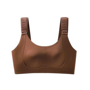 7档可调节提拉防下垂内衣女大胸显小胸薄款全罩杯收副乳无痕文胸