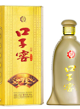 口子窖5年型白酒40.8度400mL*2瓶