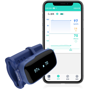 乐普家用睡眠呼吸暂停监测仪指脉氧报警数据监测医疗级智能血氧仪