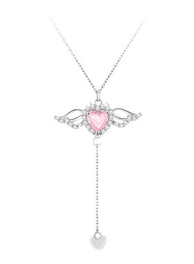 SundyHoney项链丘比特之心S925银