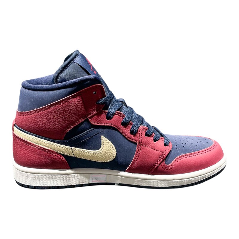 Nike耐克2026新款AJ1复古拼色防滑耐磨缓震中帮运动鞋 IO7449-600