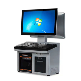 10代酷睿i7奥家T3通道式收银机收款机柜台收银机一体机大型商场商超便利店超市零食母婴文具店扫描平台收银