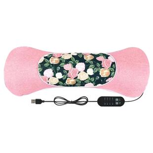 电加热艾草颈椎枕头护颈枕艾叶骨头枕助睡眠睡觉专用热敷枕头秋冬