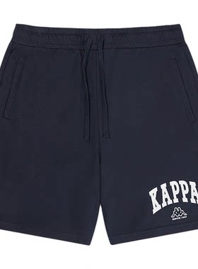 卡帕夏季男棉感宽松阔腿运动短裤