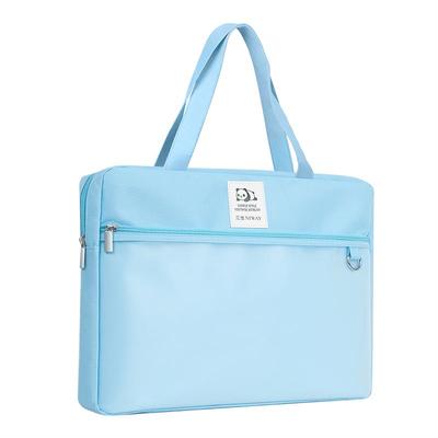 手提补习袋文件袋拉链学生拎书袋