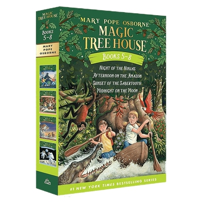 神奇树屋5-8集英文原版