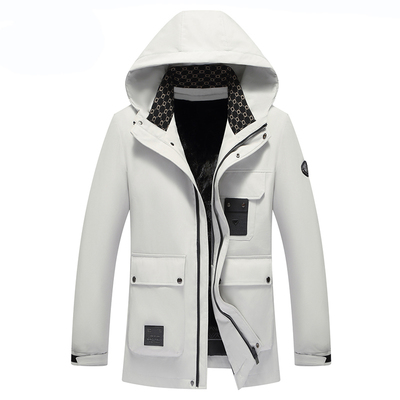 水貂皮大衣男皮毛一体可拆卸内胆