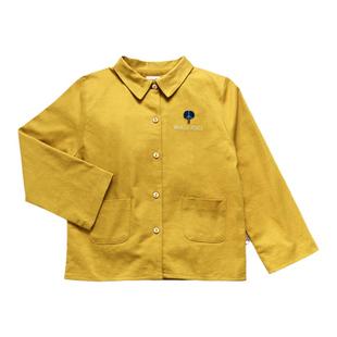 5件3折 秒杀不换退  美国oeuf FW22秋冬儿童翻领衬衫夹克裤子短裙