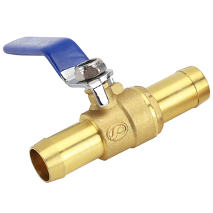 黄铜双宝塔球阀带开关三通阀门燃气煤气天然气软管接头8/10/12mm