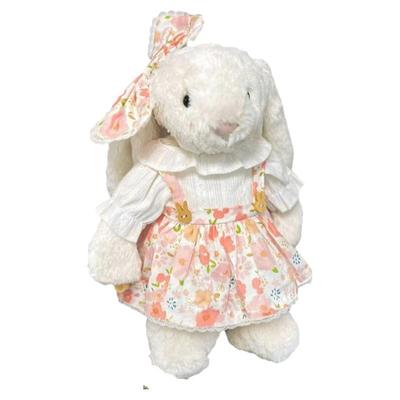 适用Jellycat邦尼兔新年衣服31cm36伽百利兔子连衣裙玩偶圣诞娃衣