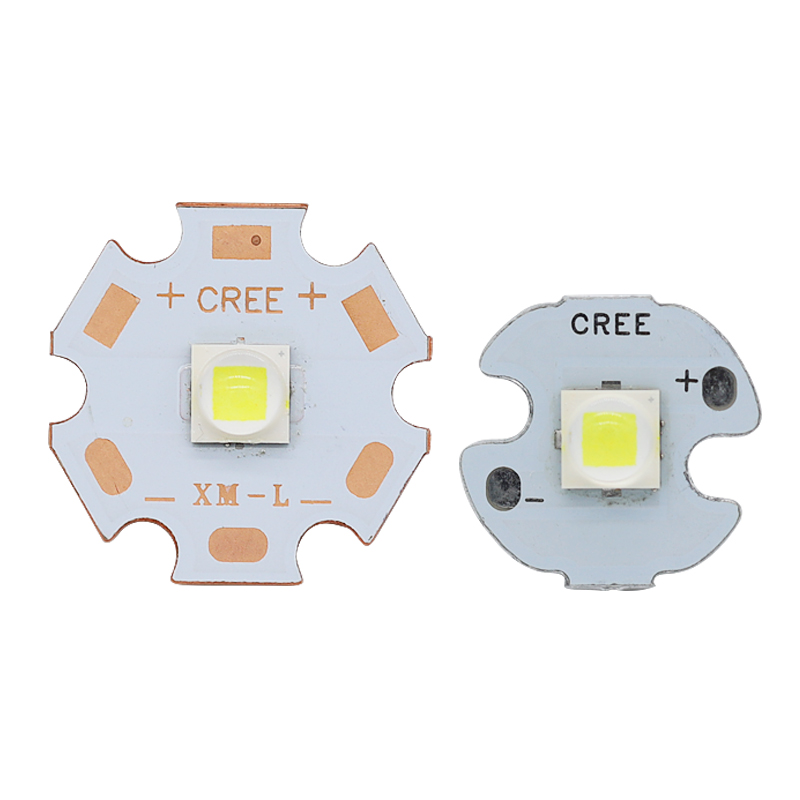 原装CREE科锐XML2代新款灯珠U3驱动3.7v12v 10w强光手电筒led光源