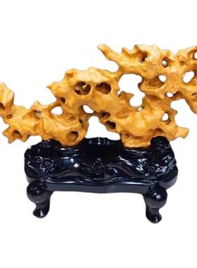 天然奇石太湖石新中式装饰摆件