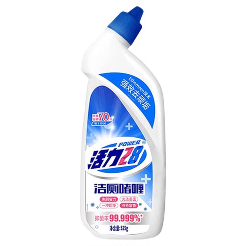 活力28洁厕灵啫喱去污除垢厕所深层清洁抑菌马桶卫生间清洁剂525g