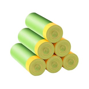 抽绳垃圾袋加厚不脏手自动收口垃圾袋手提式塑料袋家用厨房垃圾袋