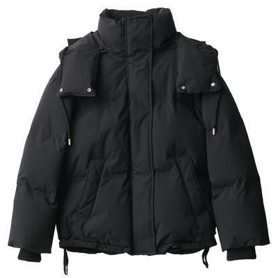 90白鸭绒羽绒服防风保暖连帽外套