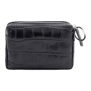 RedRef 多样造型钥匙扣百搭多色运动绳结牛皮鳄鱼皮压纹零钱包