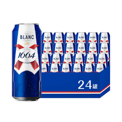法式精酿小麦啤酒1664500ml*24