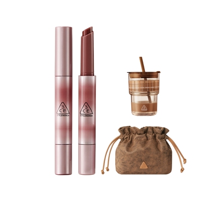 3CE融光细管唇冻镜光唇膏口红