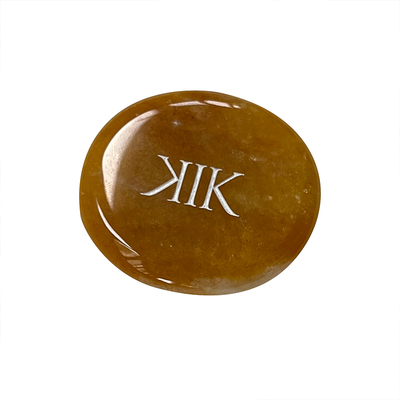 KIK天然水晶石手机支架气垫爱心