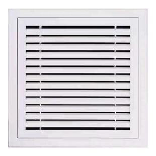 T型中央空调极简出风口单层百叶窗格栅通排进回风口铝合金abs定制