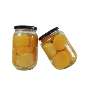 食品级罐头瓶空瓶西红柿酱黄桃水果玻璃瓶罐子耐高温带盖可蒸煮大