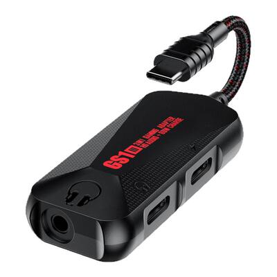 浦记GS1适用苹果iPadpro平板耳机充电转换器typec转接头3.5mm耳机游戏开麦边玩边玩60W快充不掉电安卓手机