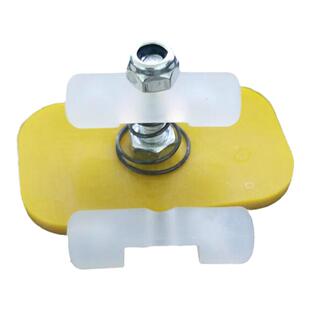 单槽塑胶十字扣电脑花样机缝纫模板配件大全夹具双槽模板塑料卡扣