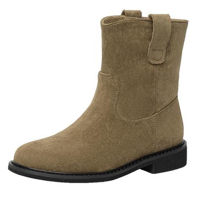 戈美其不累脚西部牛仔靴