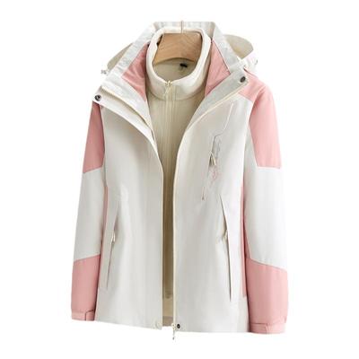 冲锋衣女2025新款可拆卸防风外套