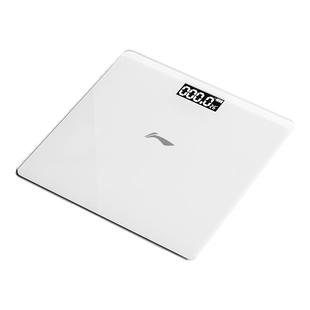 李宁体重秤称体重精准电子秤小型人体重量秤家用减肥专用电池款