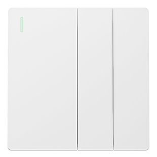 国际电工86型暗装家用三联三开多控三开三控两开一开多控中途开关