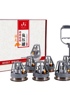 威阳艾灸拔罐器一体罐