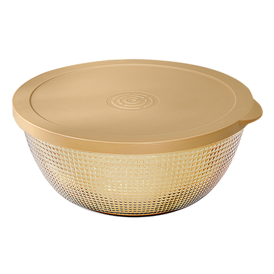 带盖玻璃盆家用打蛋盆