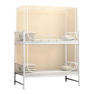 学生宿舍床蚊帐上下铺专用伸缩通用款学校寝室0.9拉链蚊帐加长200