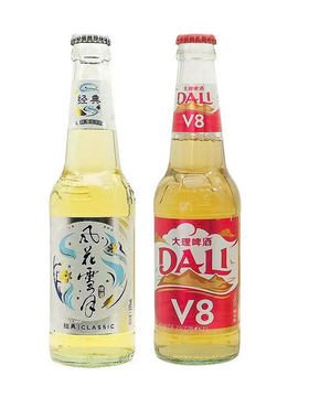 大理V8啤酒风花雪月麦啤罐装黄啤