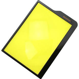 日本伊东屋超薄卡片放大镜BENCHMARK舒适阅读报纸杂志地图手持便携透明树脂放大镜 多款多色可选 文创