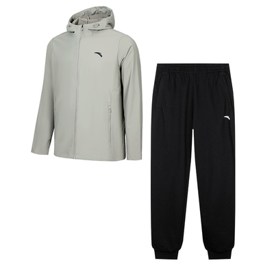安踏运动套装男外套长裤两件套