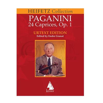 帕格尼尼小提琴随想曲海菲兹版