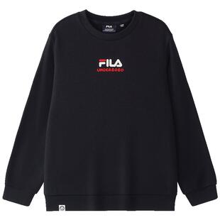 斐乐儿童天茶丨FILA KIDS运动套头卫衣秋新款男女童圆领长袖童装