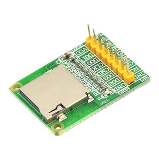 Micro SD卡模块 TF卡读写卡器 SDIO/SIP接口 迷你TF卡读写模块