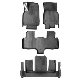 YZ适用特斯拉六座ModelYL港版右舵脚垫焕新ModelY/3地垫Tesla配件