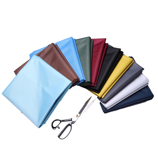 防水布料涂银防晒天幕布黑胶雨伞遮阳布牛津布户外帐篷防雨布