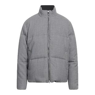 Thom browne 秋冬男士千鸟格立领双面羽绒服银泰百货精品 301596