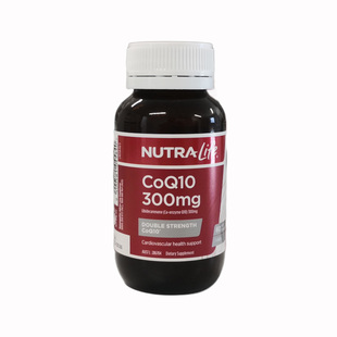 新西兰 Nutralife 纽乐辅酶q10 胶囊中老年 300mg60粒 不走西藏